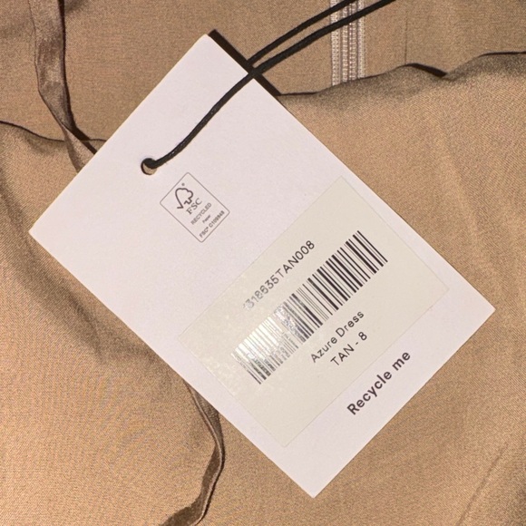 REFORMATION AZURE DRESS - Picture 5 of 6